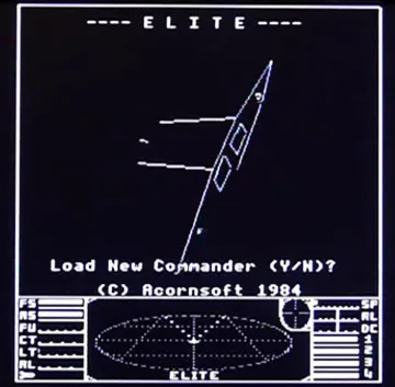 Elite (1984)(Acornsoft)[a] screen shot title